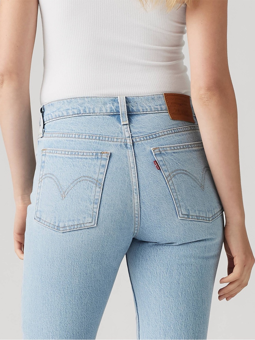 Light Blue Levi Wedgie Denim Jeans